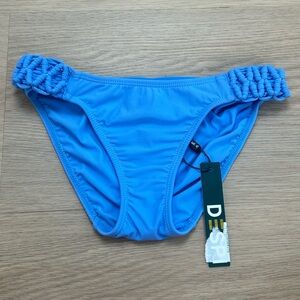 NWT DESPI Macrame Sides Bikini Bottom S